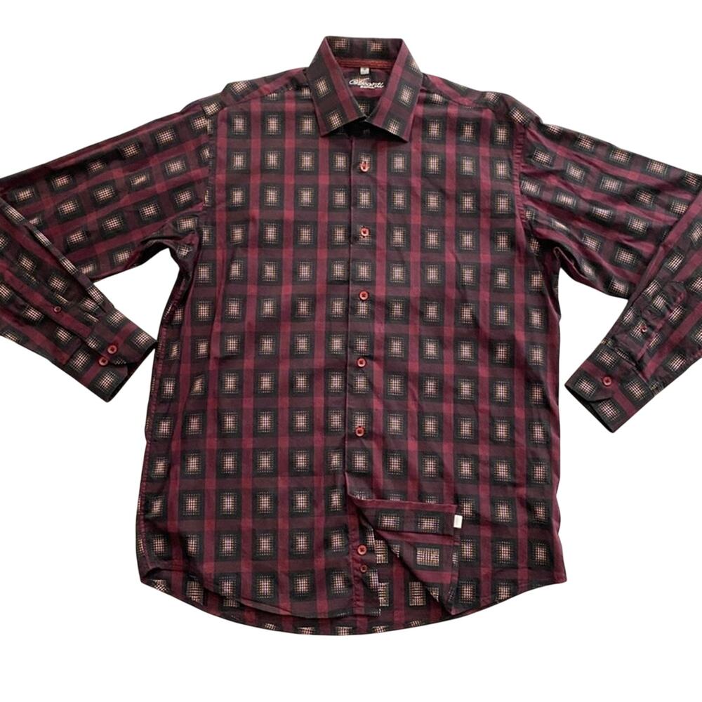 Visconti Como Men’s Size M Long Sleeve Button Shirt